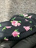 Unbranded Floral Black Swimsuit Top Size M (estimated) - photo 3