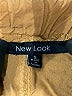 New Look 100% Rayon Solid Gold Shorts Size S - photo 3