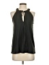 Assorted Brands 100% Polyester Black Sleeveless Blouse Size S - photo 1