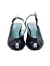 Thierry Rabotin Color Block Black Blue Heels Size EU 39 1/2 - photo 2