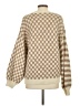 Altar'd State Checkered-gingham Tan Pullover Sweater Size S - photo 2