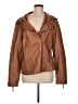 Max Studio 100% Polyurethane Brown Jacket Size M (estimated) - photo 1