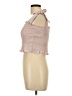 Pants Store 100% Polyester Pink Sleeveless Top Size L - photo 5