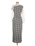 Shein 100% Polyester Houndstooth Black Casual Dress Size 6 - photo 2
