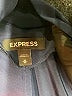 Express 100% Polyester Solid Blue Casual Dress Size M - photo 7