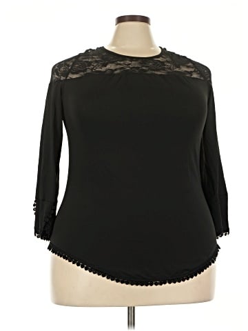 Rose Gal 3/4 Sleeve Top (view 1)