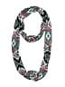 No Boundaries 100% Polyester Paisley Teal Scarf One size - photo 1