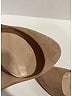 Prada Tan Pink Suede Block Heels Size EU 36 1/2 - photo 3