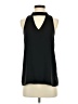 Naked Zebra 100% Polyester Black Sleeveless Blouse Size S - photo 1