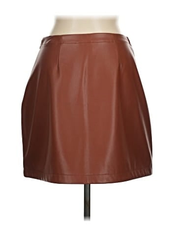 Gap Faux Leather Skirt (view 2)