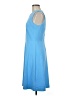 J. McLaughlin Solid Blue Casual Dress Size M - photo 5