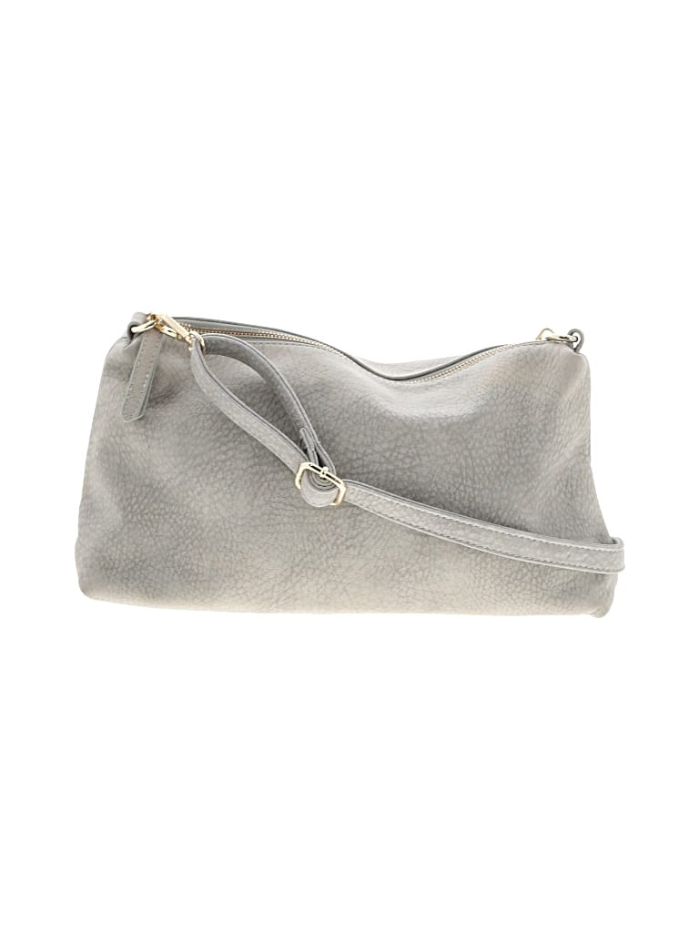 Pre-owned Shiraleah Crossbody Bag In Gray