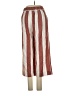 Madewell Stripes Red Casual Pants Size XS - photo 2