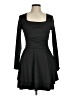 Unbranded Solid Black Cocktail Dress Size M - photo 1