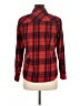 Forever 21 Plaid Red Long Sleeve Button-Down Shirt Size M - photo 2