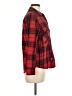 Forever 21 Plaid Red Long Sleeve Button-Down Shirt Size M - photo 4