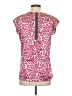 Aqua 100% Polyester Pink Short Sleeve Blouse Size S - photo 2