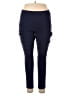 Woman Within Solid Blue Active Pants Size 18 - 20 - photo 1