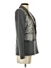 Elizabeth and James 100% Polyester Metallic Silver Blazer Size 0 - photo 4