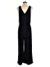 A New Day 100% Polyester Solid Black Jumpsuit Size S (estimated) - photo 2