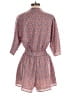 Assorted Brands 100% Polyester Paisley Pink Romper Size M - photo 2