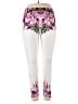 Unbranded Graphic White Yoga Pants Size 4X - photo 1