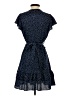 Unbranded Polka Dots Blue Casual Dress Size 4 - photo 2