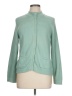 Talbots 100% Pima Cotton Teal Green Cardigan Size L - photo 1