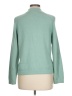 Talbots 100% Pima Cotton Teal Green Cardigan Size L - photo 2