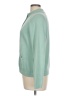 Talbots 100% Pima Cotton Teal Green Cardigan Size L - photo 5