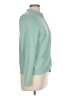 Talbots 100% Pima Cotton Teal Green Cardigan Size L - photo 4