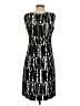 Milly Graphic Black Casual Dress Size 4 - photo 2