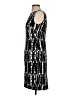 Milly Graphic Black Casual Dress Size 4 - photo 5