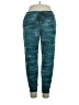 Susan Graver Tie-dye Teal Casual Pants Size L - photo 1