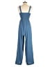 Dokotoo 100% Polyester Solid Blue Jumpsuit Size XS - photo 2