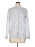 J. McLaughlin Paisley Blue Long Sleeve Button-Down Shirt Size 6 - photo 1