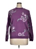 Blair Floral Purple Sweatshirt Size XL (petite) - photo 1