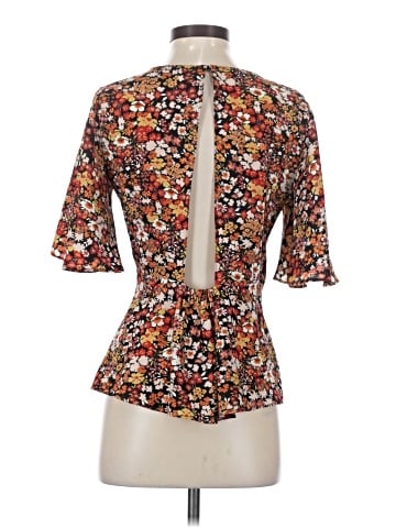 Sugar Lips Short Sleeve Blouse (view 2)