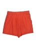 Free People 100% Cotton Solid Red Shorts Size M - photo 2