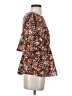 Sugar Lips 100% Polyester Brown Short Sleeve Blouse Size XS - photo 4
