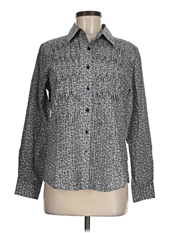Foxcroft Long Sleeve Button-Down Shirt (view 1)
