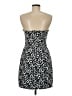 Max and Cleo Animal Print Silver Cocktail Dress Size 6 - photo 2