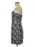 Max and Cleo Animal Print Silver Cocktail Dress Size 6 - photo 5