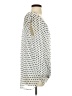 Suzanne Betro 100% Polyester Polka Dots White Sleeveless Blouse Size S - photo 4