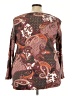 Roaman's Paisley Brown Pullover Sweater Size 22 - 24 - photo 2