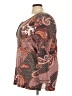 Roaman's Paisley Brown Pullover Sweater Size 22 - 24 - photo 5