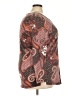 Roaman's Paisley Brown Pullover Sweater Size 22 - 24 - photo 4