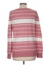 Pulse Stripes Pink Pullover Sweater Size M - photo 2