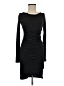 Leith Solid Black Cocktail Dress Size M - photo 1
