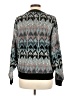 Assorted Brands Chevron-herringbone Teal Pullover Sweater Size M - photo 2